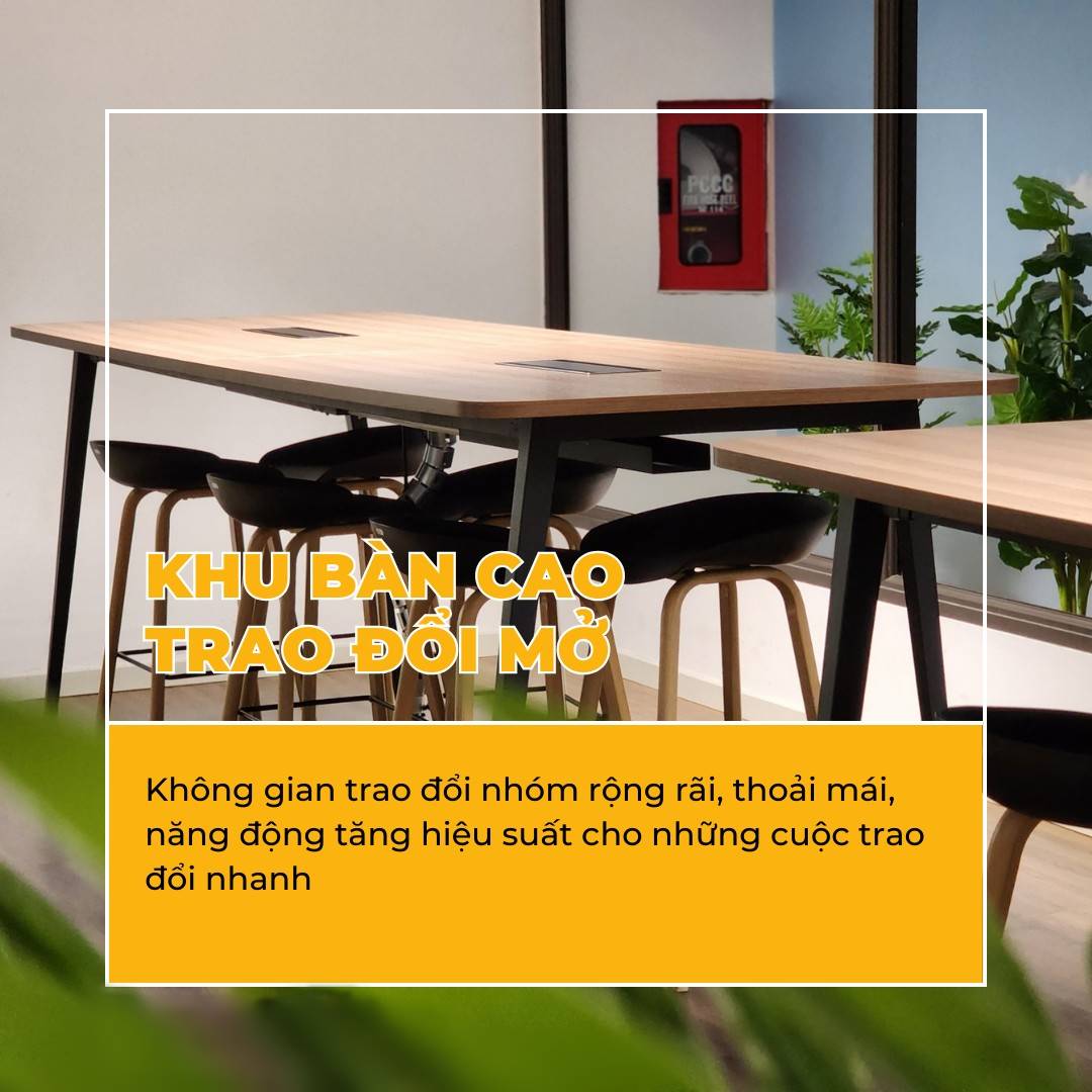 Văn phòng trọn gói Designer Hub • C-Space, 12-13 đường N1, Khu Thương Mại Nam, P. Tân Thuận Đông, Quận 7 - vlook