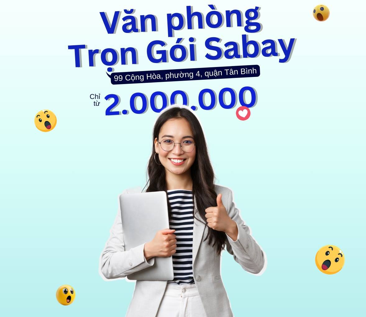 Văn phòng trọn gói Sabay Office • 99 Cộng Hoà, 99 Cộng Hòa, Phường 4, Quận Tân Bình - vlook.vn
