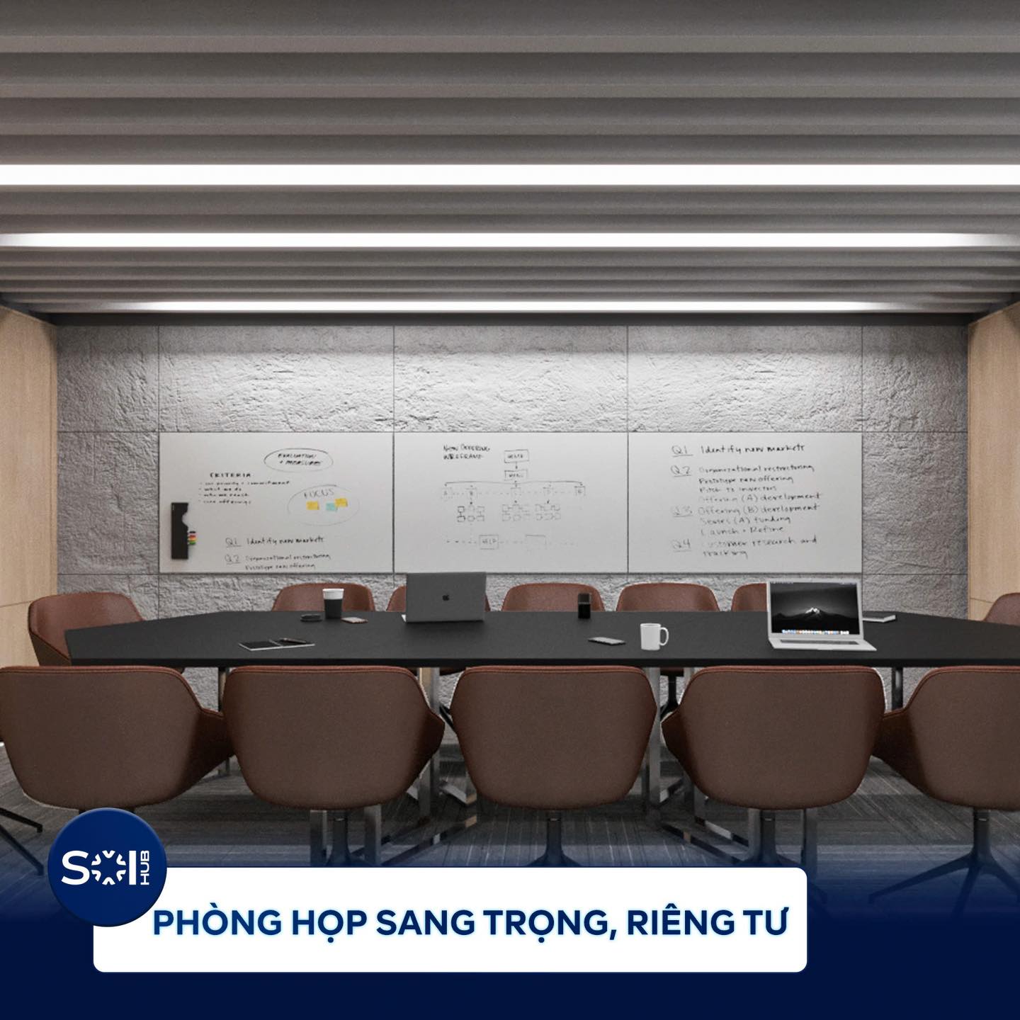 văn phòng trọn gói SoiHub Coworking Space • Saigon ICT Tower 2, Lô 46 Công viên phần mềm Quang Trung, Quận 12 - Vlook.vn