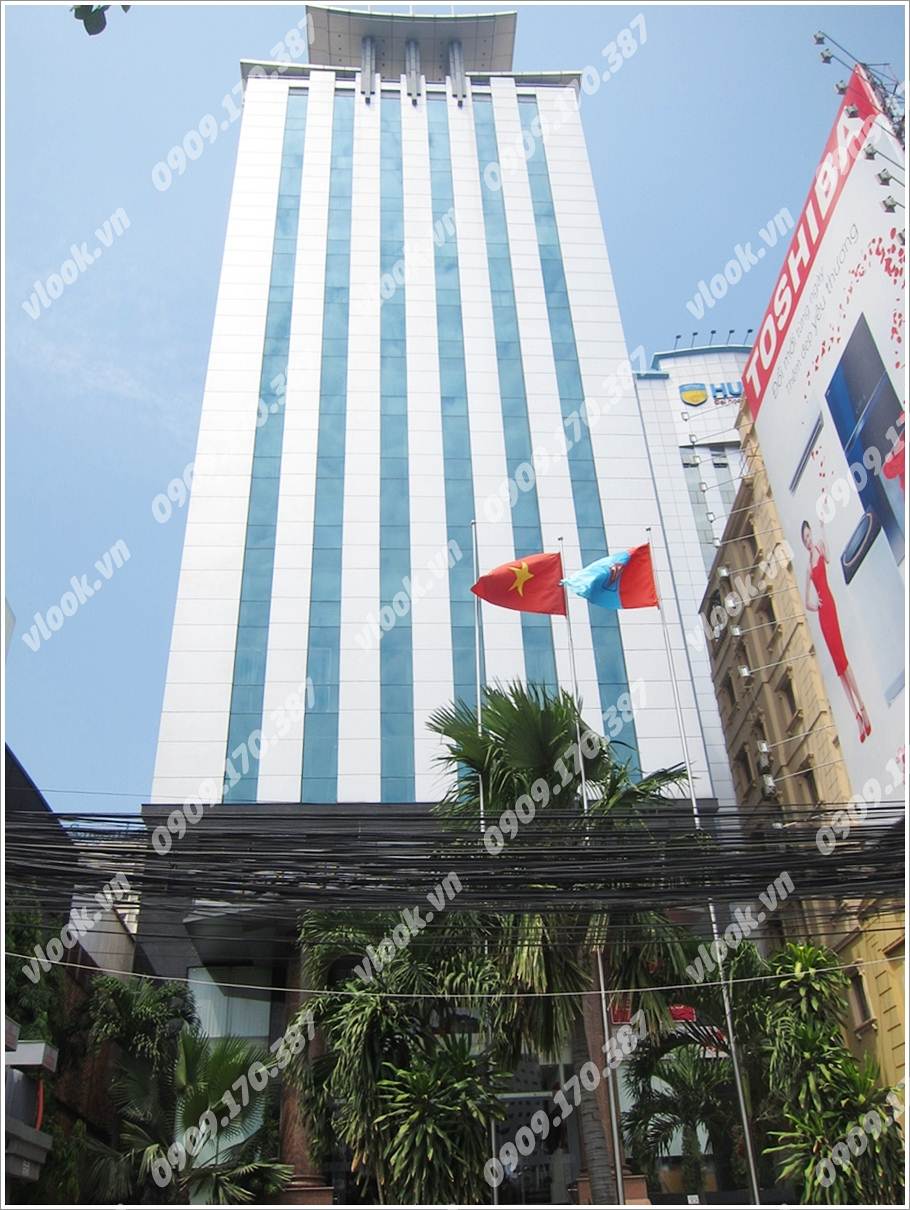 Cao ốc văn phòng cho thuê 194 Golden Building Điện Biên Phủ Phường 25 Quận Bình Thạnh TP.HCM - vlook.vn
