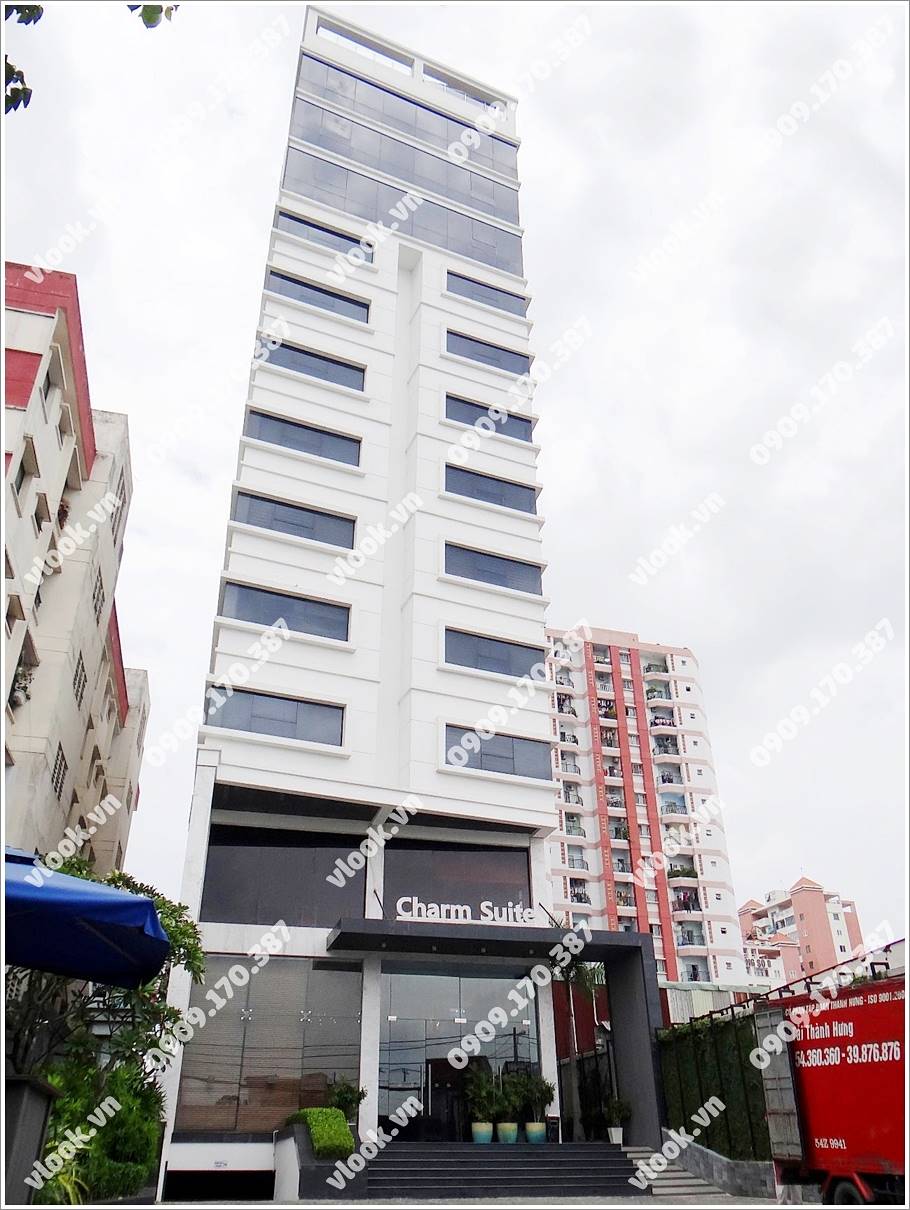 Cao ốc văn phòng cho thuê Charm Suite Saigon Building Ung Văn Khiêm, Phường 25, Quận Bình Thạnh, TP.HCM - vlook.vn