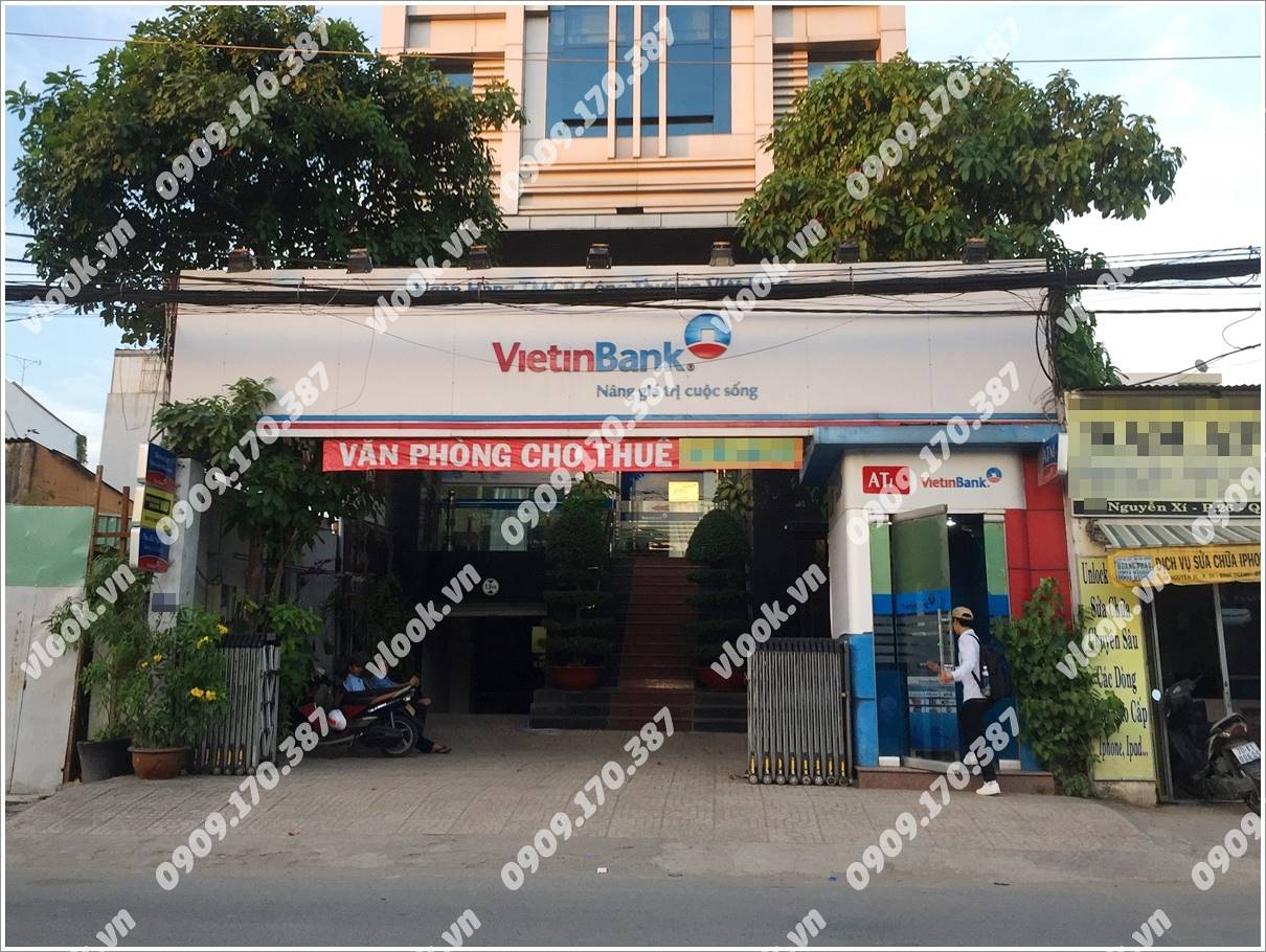 Cao ốc cho thuê văn phòng Hoàng Minh Building Nguyễn Xí Quận Bình Thạnh TP.HCM - vlook.vn