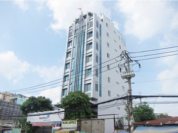 Cao ốc cho thuê văn phòng Hoàng Minh Building Nguyễn Xí Quận Bình Thạnh TP.HCM - vlook.vn