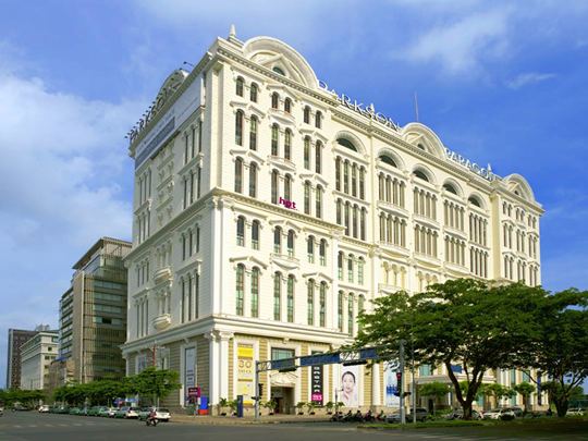 Cao ốc cho thuê văn phòng Paragon Building, 3 Nguyễn Lương Bằng, Phường Tân Phú, Quận 7, TPHCM - vlook.vn