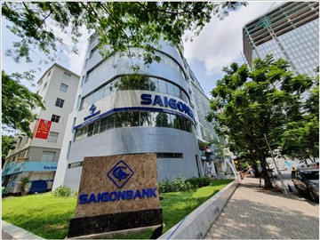Cao ốc cho thuê văn phòng Saigon Bank Building, Hoàng Văn Thái, Quận 7, TPHCM - vlook.vn