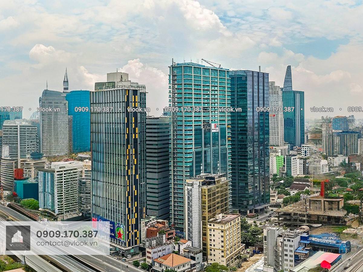 Cao ốc văn phòng cho thuê tòa nhà The Kross Tower, 3A-3B Tôn Đức Thắng, Phường Sài Gòn, Quận 1, TP.HCM - vlook.vn - 0909.170.387