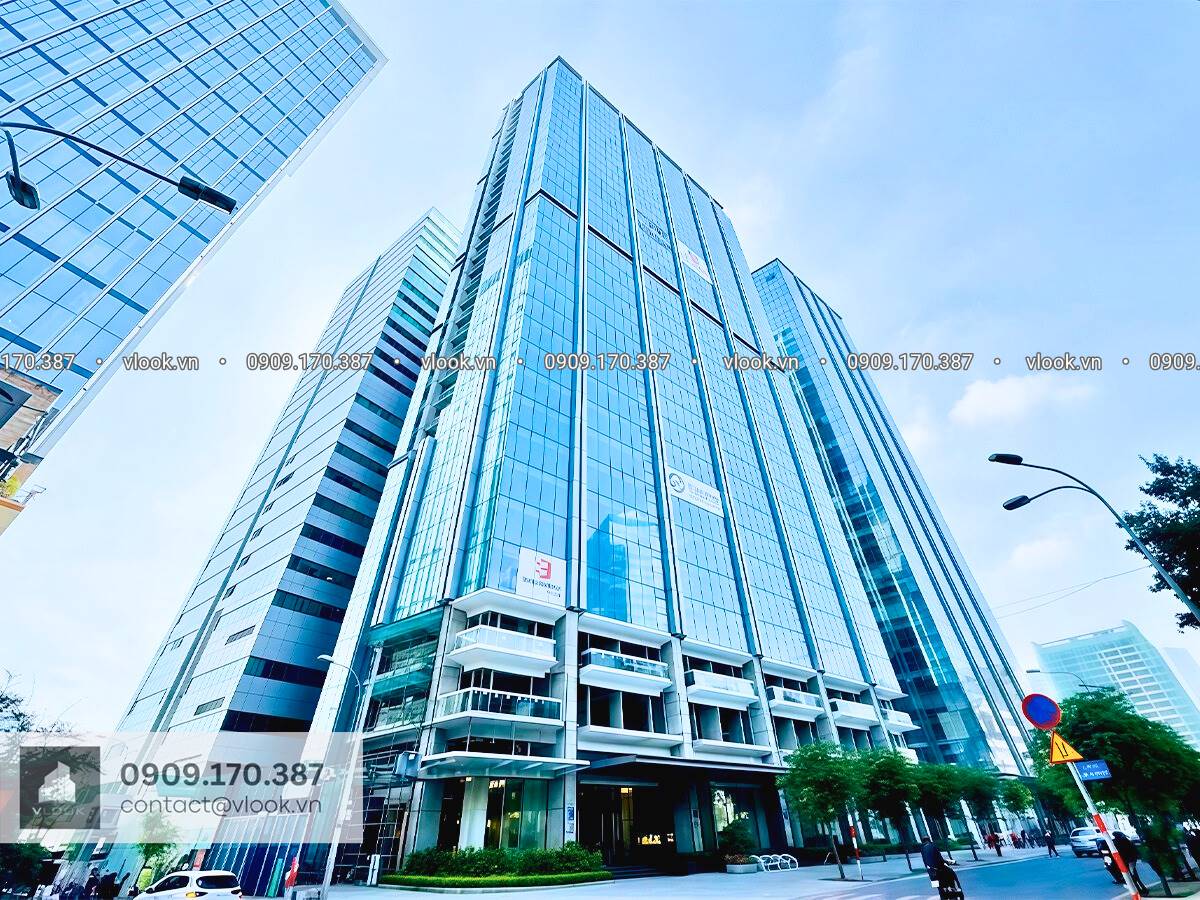Cao ốc văn phòng cho thuê tòa nhà The Kross Tower, 3A-3B Tôn Đức Thắng, Phường Sài Gòn, Quận 1, TP.HCM - vlook.vn - 0909.170.387