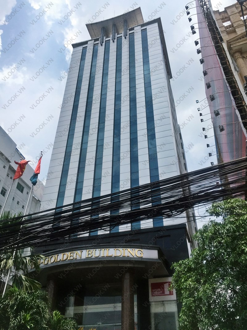 VLOOK.VN - Cao ốc văn phòng cho thuê quận Bình Thạnh, tòa nhà 194 Golden Building đường Điện Biên Phủ