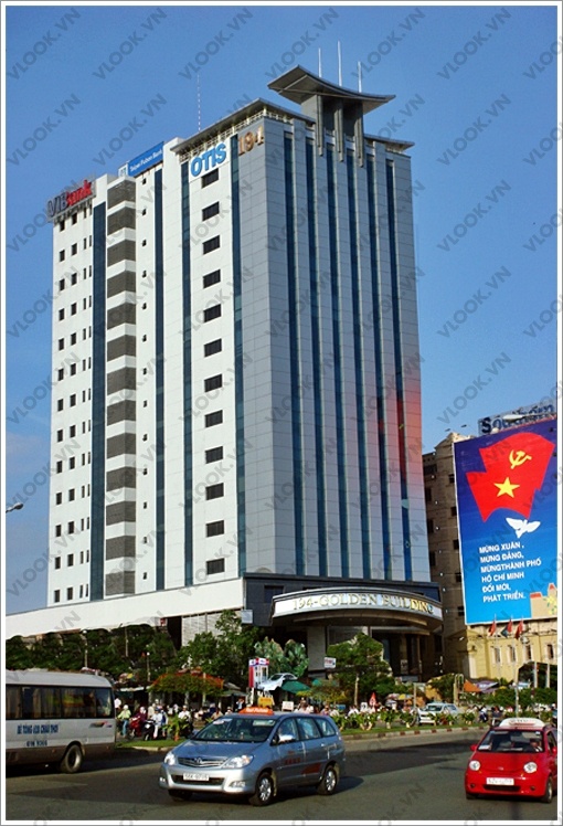Cao ốc văn phòng cho thuê quận Bình Thạnh - tòa nhà 194 Golden Building đường Điện Biên Phủ