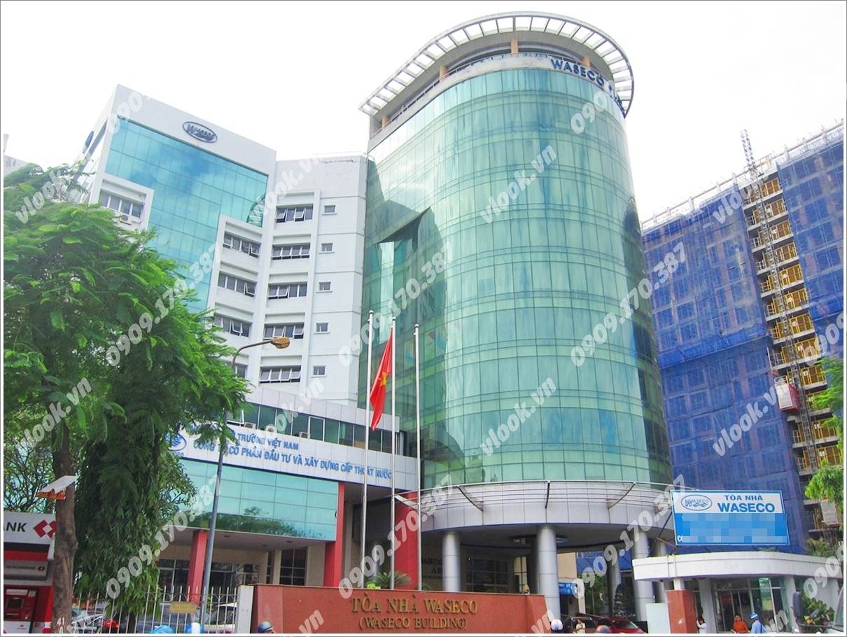 Cao ốc cho thuê văn phòng Waseco Building Phổ Quang Phường 2 Quận Tân Bình TPHCM - vlook.vn
