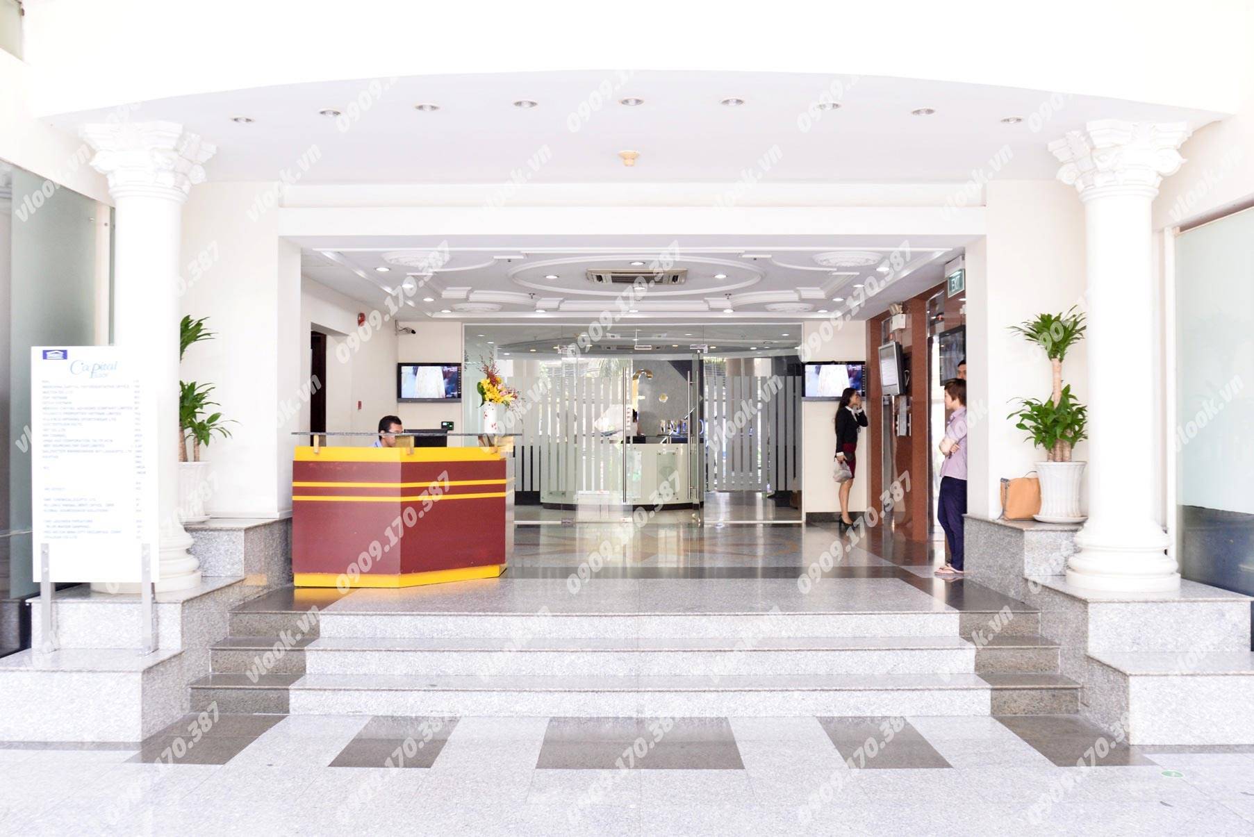 Cao ốc cho thuê văn phòng Capital Place, Thái Văn Lung, Quận 1, TPHCM - vlook.vn