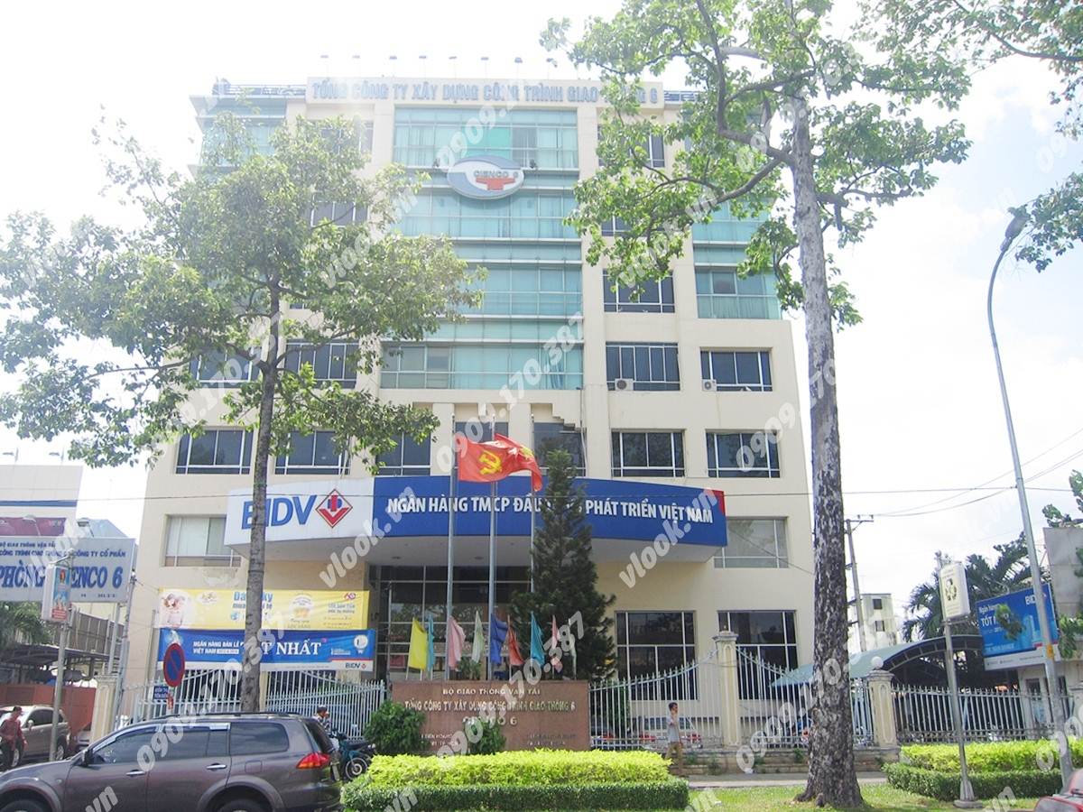 Cao ốc văn phòng cho thuê Cienco 6 Building Đinh Tiên Hoàng Phường 3 Quận Bình Thạnh TP.HCM - vlook.vn