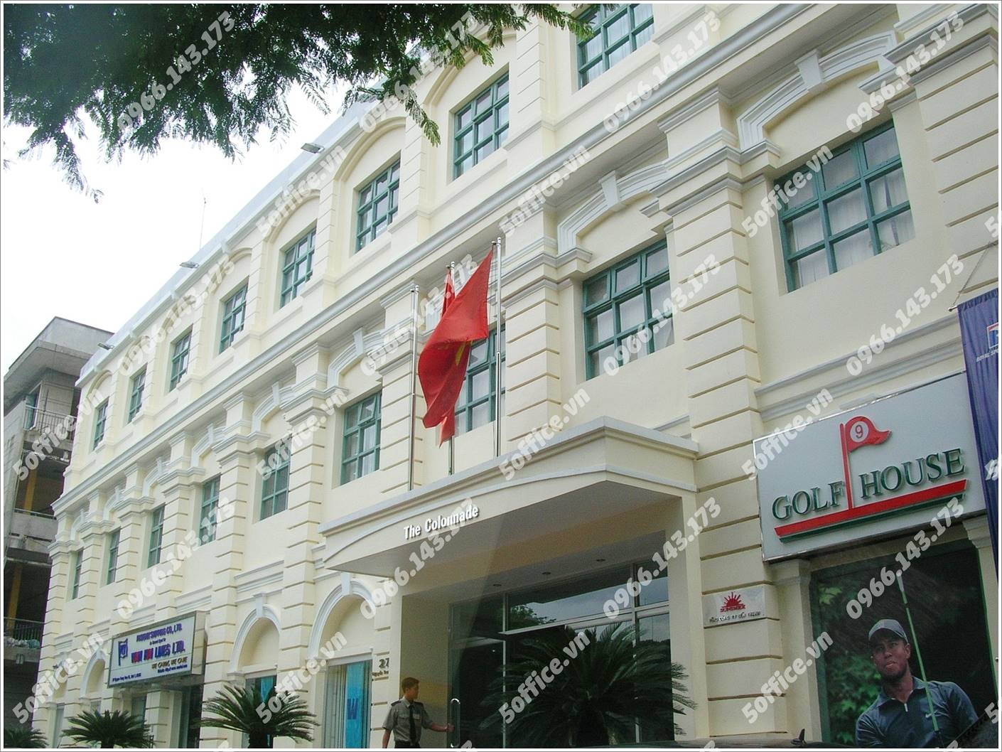 Cao ốc cho thuê văn phòng Colonnade Building, Nguyễn Trung Trực, Quận 1, TPHCM - vlook.vn