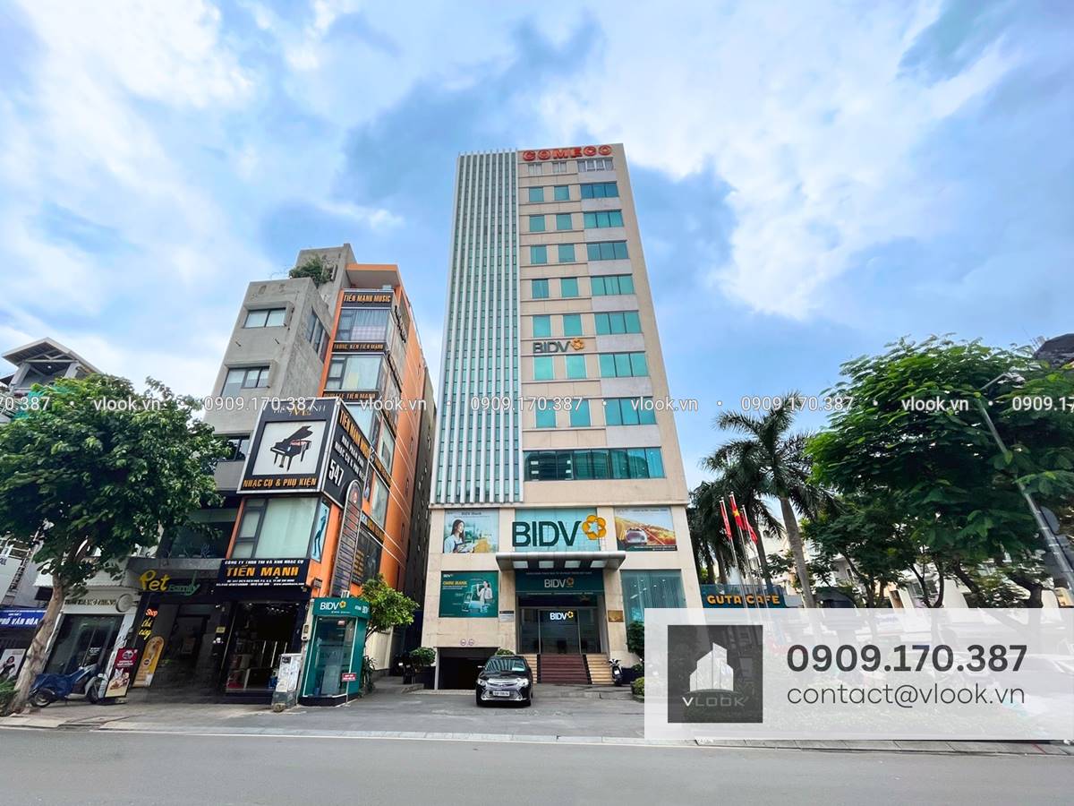 Comeco Tower, 549 Điện Biên Phủ, Phường 3, Quận 3 - Văn phòng cho thuê TP.HCM - vlook.vn