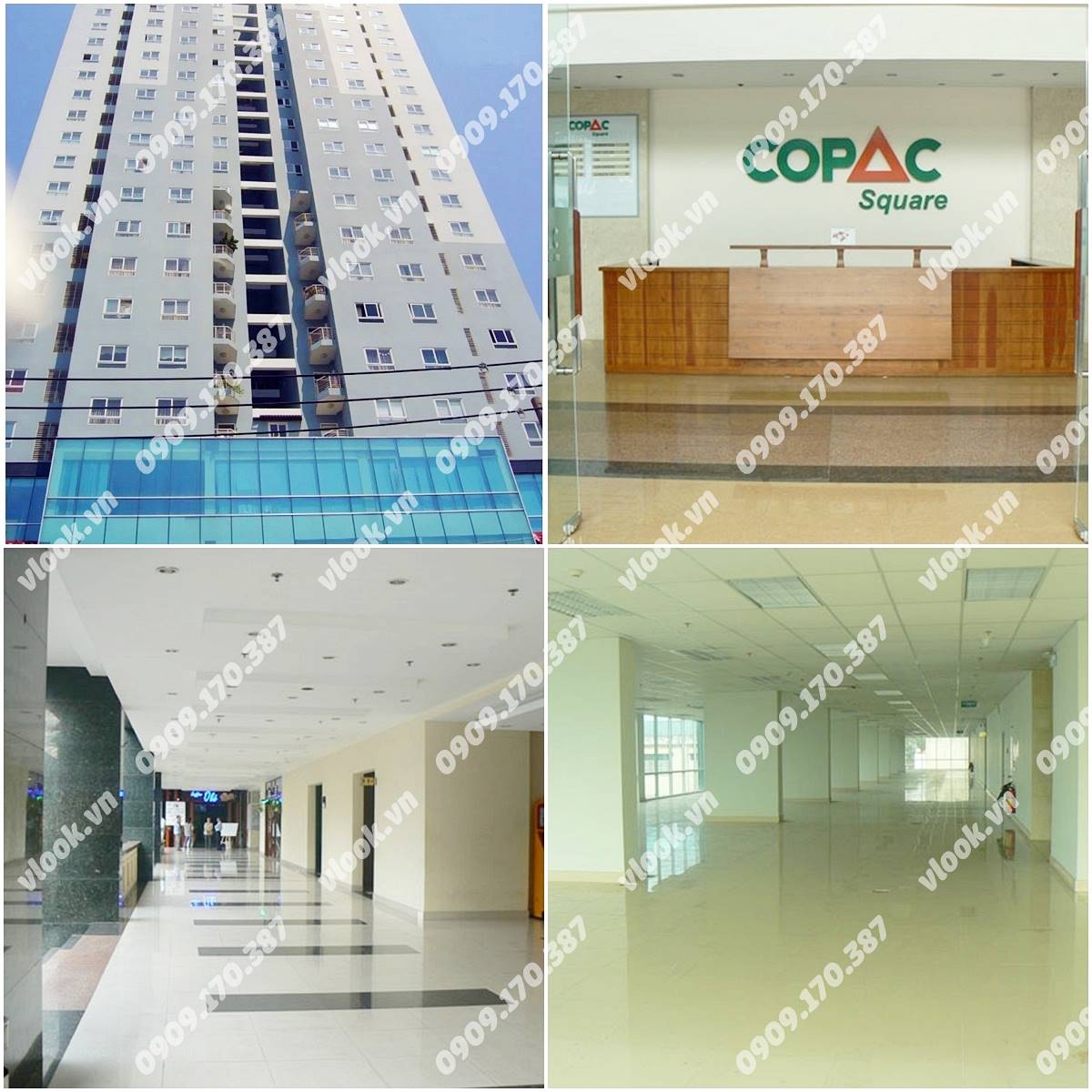 Cao ốc cho thuê văn phòng Copac Square Building Tôn Đản Quận 4 - vlook.vn