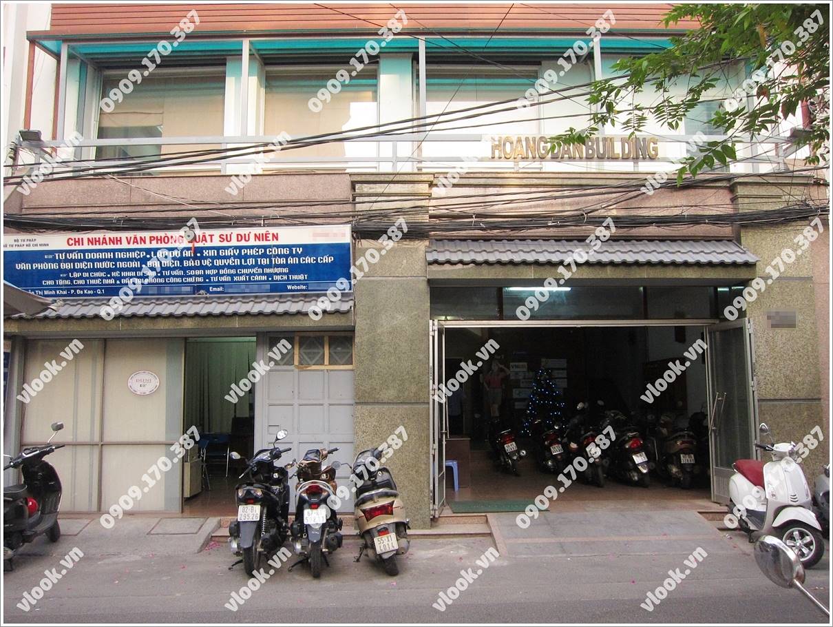 Cao ốc văn phòng cho thuê Hoàn Đan Building Nguyễn Thị Minh Khai, Phường Đa Kao, Quận 1, TP.HCM - vlook.vn