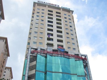 Cao ốc cho thuê văn phòng Khahomex Building Bến Vân Đồn Quận 4, TP.HCM - vlook.vn