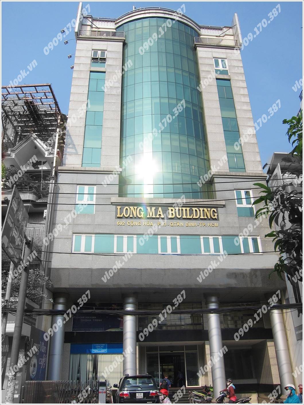 Cao ốc văn phòng cho thuê tòa nhà Long Mã Building, Cộng Hòa, Quận Tân Bình, TPHCM - vlook.vn