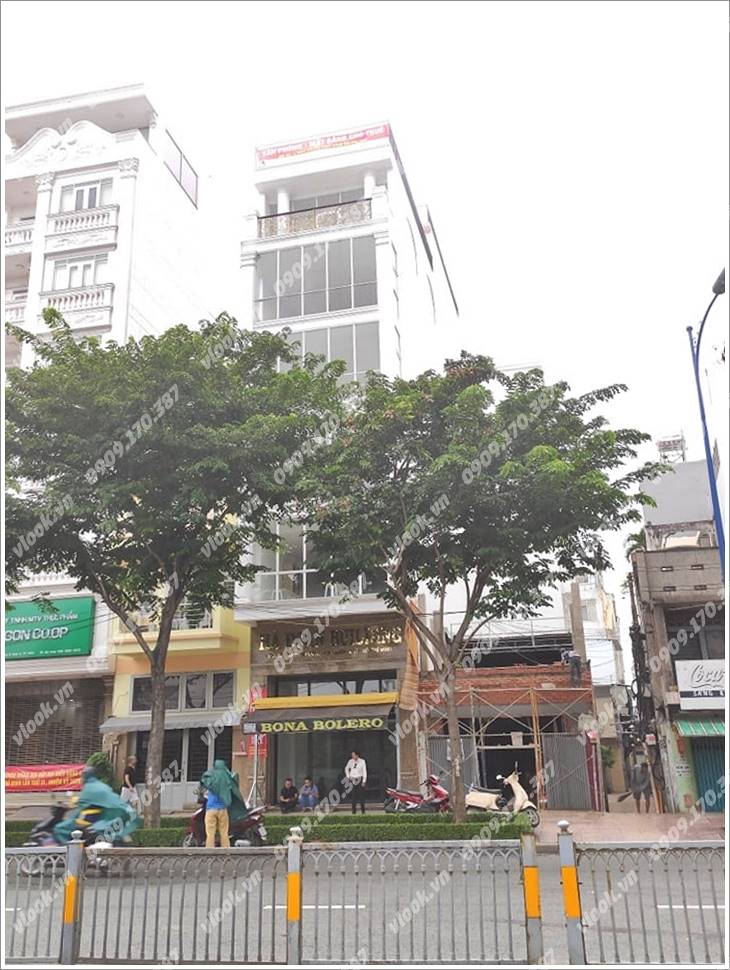Cao ốc cho thuê văn phòng tòa nhà Nam Việt Building, Bến Vân Đồn, Quận 4, TPHCM - vlook.vn