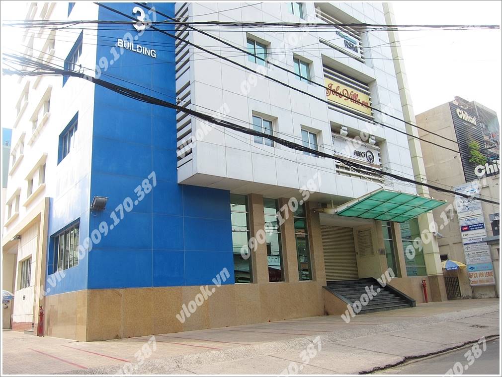 Cao ốc cho thuê văn phòng tòa nhà Saigon 3 Building, Nguyễn Văn Thủ, Quận 1, TPHCM - vlook.vn