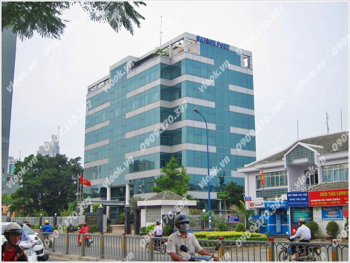 Cao ốc cho thuê văn phòng tòa nhà Saigon Port, Nguyễn Tất Thành, Quận 4, TPHCM - vlook.vn