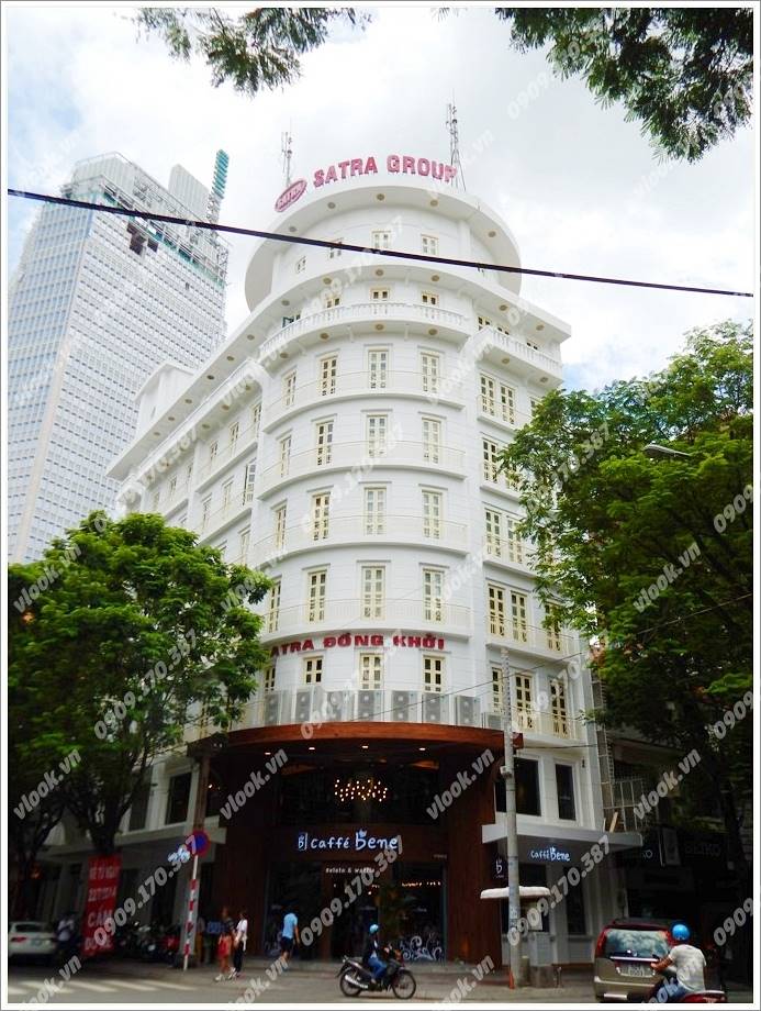 Cao ốc cho thuê văn phòng tòa nhà Satra Đồng Khởi Building, Quận 1, TPHCM - vlook.vn