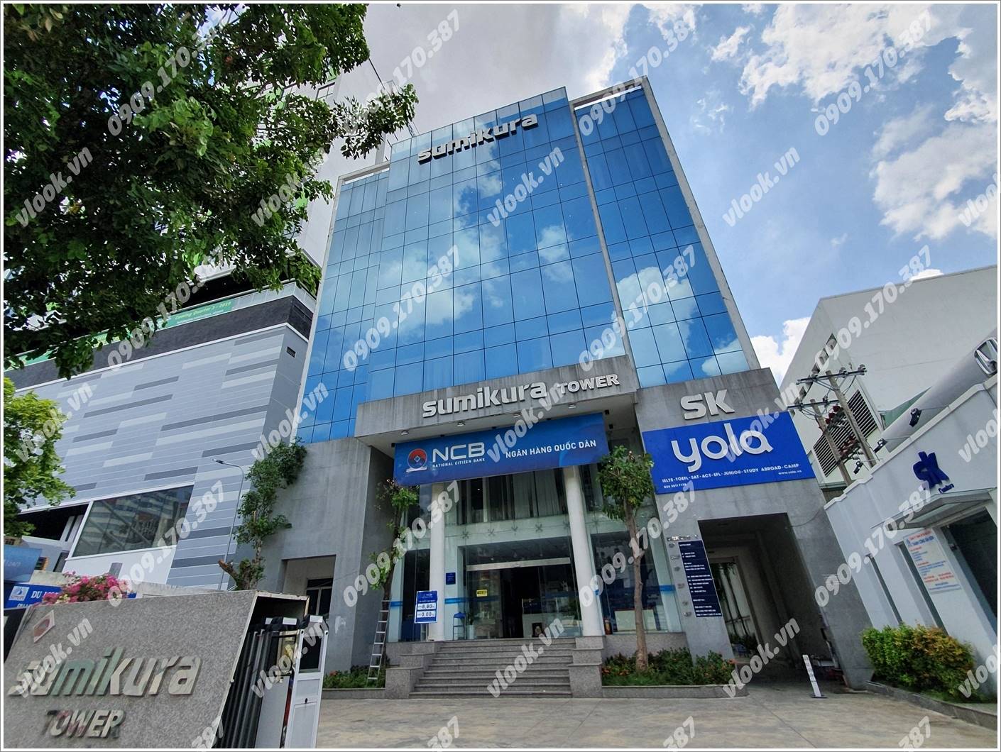 Cao ốc văn phòng cho thuê tòa nhà Sumikura Building, Cộng Hòa, Quận Tân Bình, TPHCM - vlook.vn