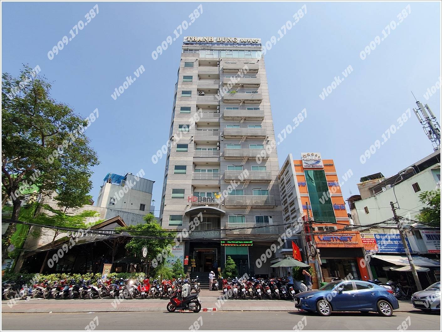 Cao ốc cho thuê văn phòng tòa nhà Thanh Dung Tower, Nguyễn Cư Trinh, Quận 1, TPHCM - vlook.vn