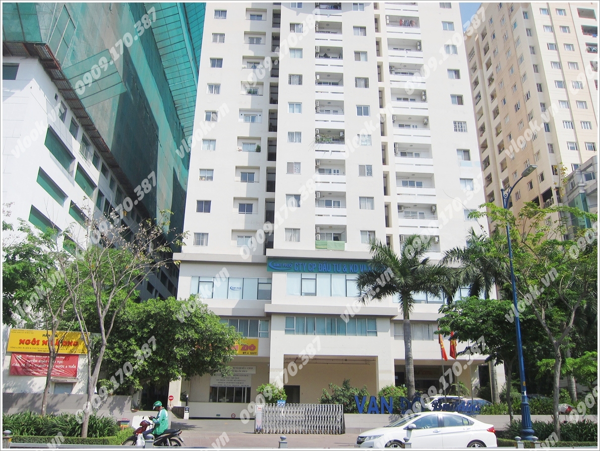Cao ốc cho thuê văn phòng tòa nhà Vạn Đô Building, Bến Vân Đồn, Quận 4, TPHCM - vlook.vn