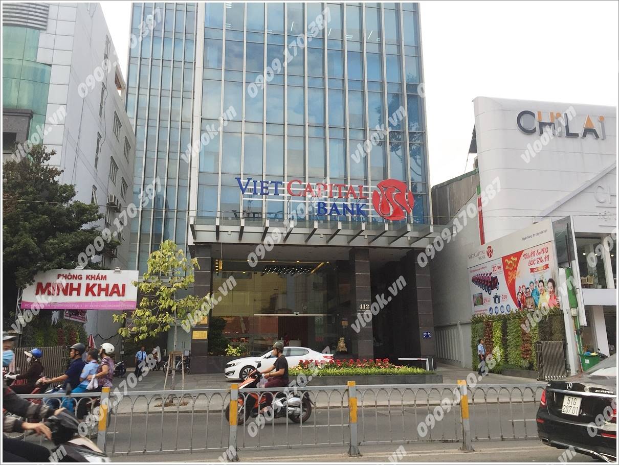 Cao ốc văn phòng cho thuê tòa nhà Vietcapital Bank Tower, Nguyễn Thị Minh Khai, Quận 3, TP.HCM - vlook.vn