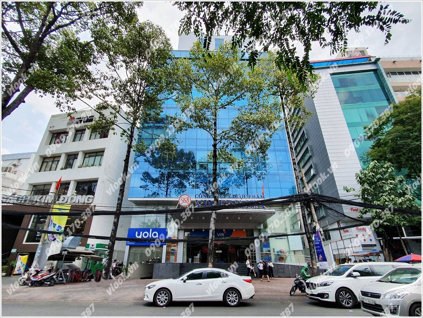 Cao ốc cho thuê văn phòng tòa nhà Vimedimex Building, Cống Quỳnh, Quận 1, TPHCM - vlook.vn
