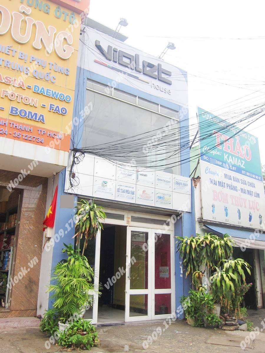 Cao ốc văn phòng cho thuê tòa nhà Violet Building, Điện Biên Phủ, Quận Bình Thạnh, TPHCM - vlook.vn