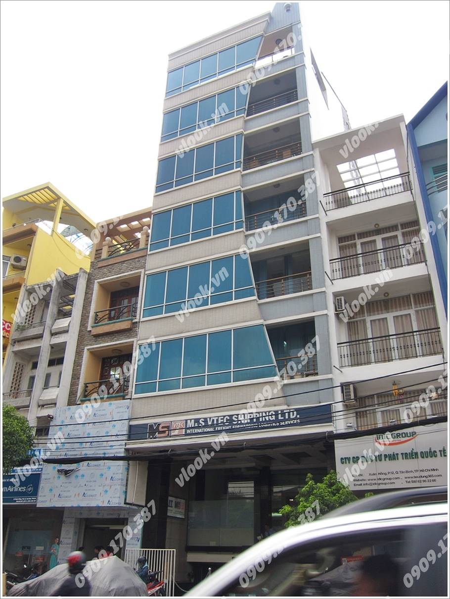 Cao ốc văn phòng cho thuê tòa nhà Xuân Hồng Building, Xuân Hồng, Quận Tân Bình, TPHCM - vlook.vn