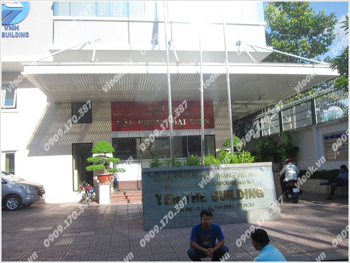Cao ốc văn phòng cho thuê tòa nhà Yên Thế Building, Yên Thế, Quận Tân Bình, TPHCM - vlook.vn