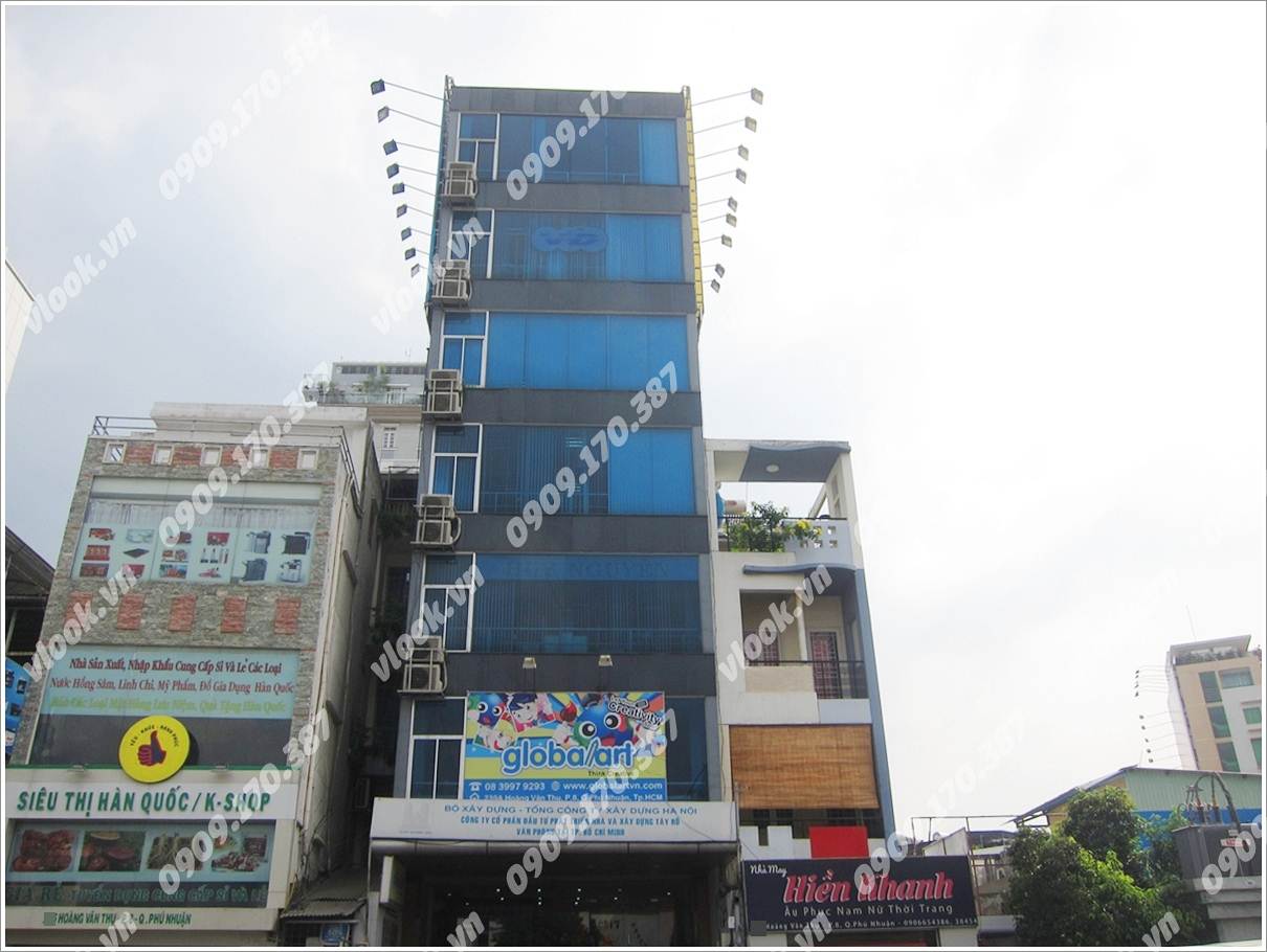 Cao ốc cho thuê văn phòng Đông Á Building Hoàng Văn Thụ Phường 8 Quận Phú Nhuận TP.HCM - vlook.vn
