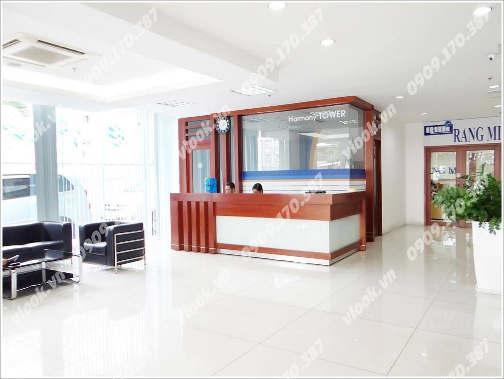 Cao ốc cho thuê văn phòng Harmony Building, Phùng Khắc Khoan, Quận 1, TPHCM - vlook.vn