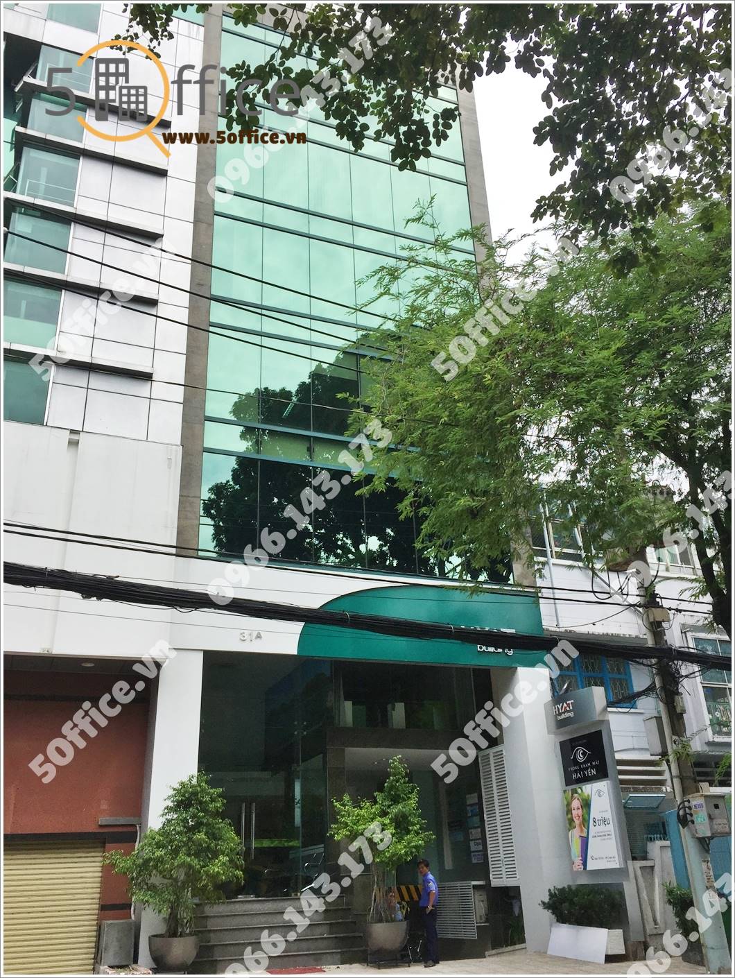 Cao ốc cho thuê văn phòng Hyat Building, Nguyễn Đình Chiểu, Quận 1, TPHCM - vlook.vn