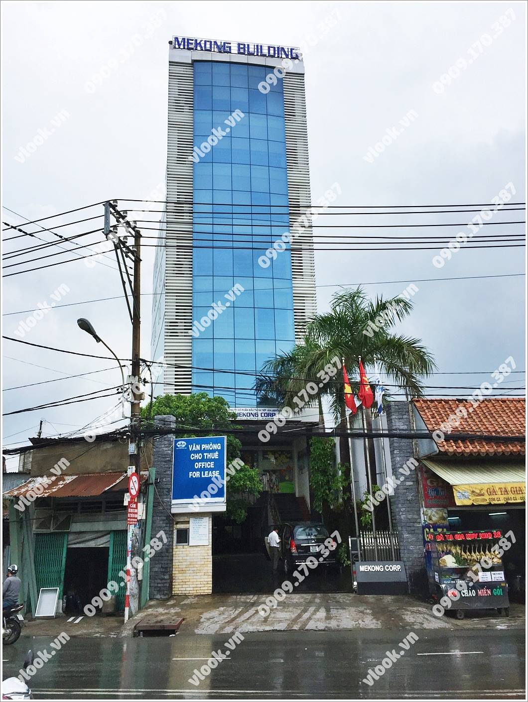 Cao ốc văn phòng cho thuê Mekong Corp Building Huỳnh Tấn Phát Quận 7 - vlook.vn