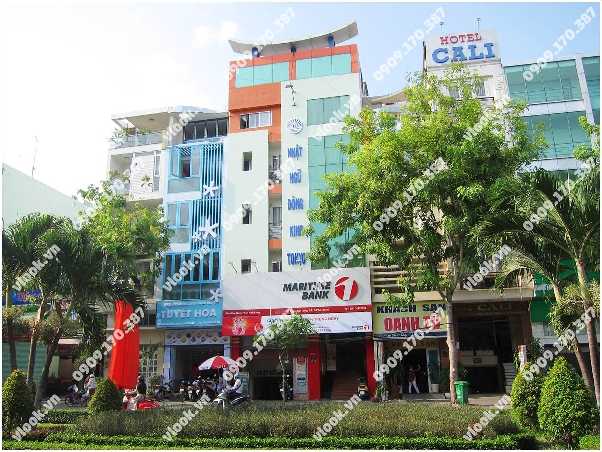 Cao ốc cho thuê văn phòng Nhật Ngữ Đông Kinh Building Phan Xích Long Quận Phú Nhuận - vlook.vn