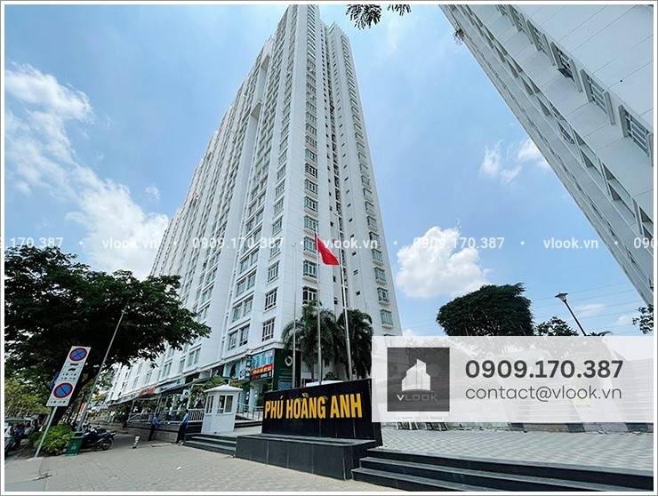Cao ốc cho thuê văn phòng Phú Hoàng Anh Building, Huyện Nhà Bè, TPHCM - vlook.vn
