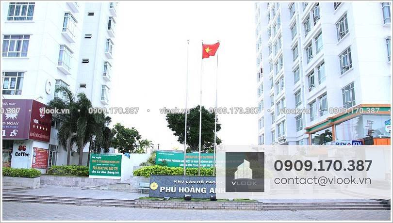 Cao ốc cho thuê văn phòng Phú Hoàng Anh Building, Huyện Nhà Bè, TPHCM - vlook.vn
