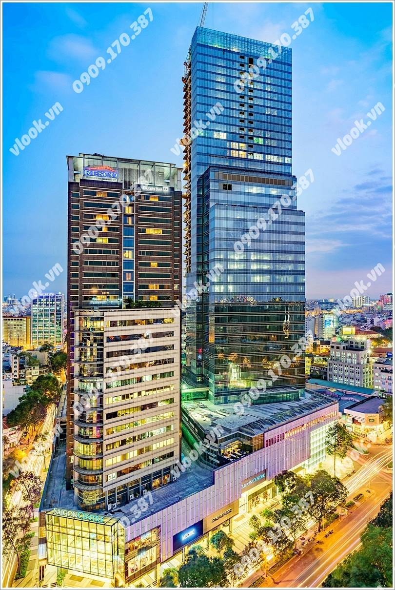 Cao ốc cho thuê văn phòng Saigon Centre Phase 2 Lê Lợi Quận 1 - vlook.vn