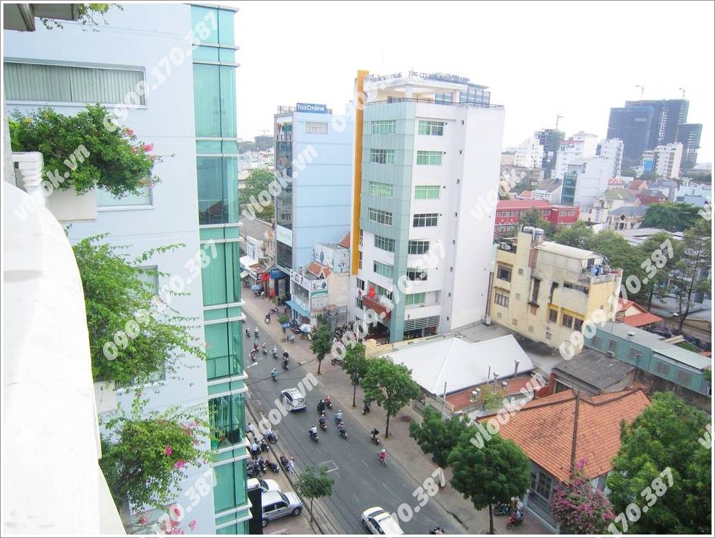 Cao ốc cho thuê văn phòng Saigon Court Building Nguyễn Đình Chiểu Quận 3 - vlook.vn