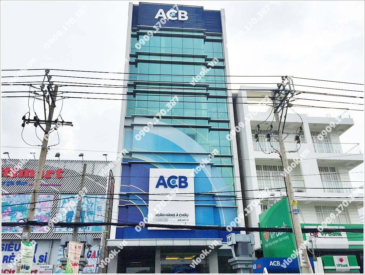 Cao ốc cho thuê văn phòng ACB Bank Building Huỳnh Tấn Phát Quận 7 TP.HCM - vlook.vn