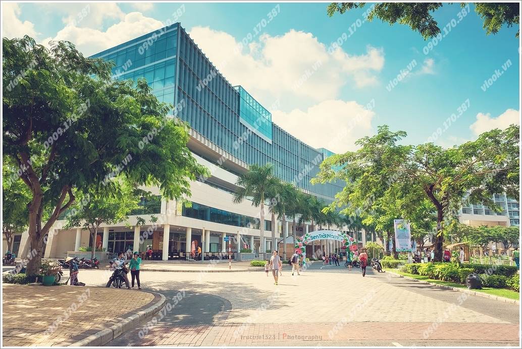 Cao ốc cho thuê văn phòng tòa nhà Crescent Plaza, Tôn Dật Tiên, Quận 7 - vlook.vn