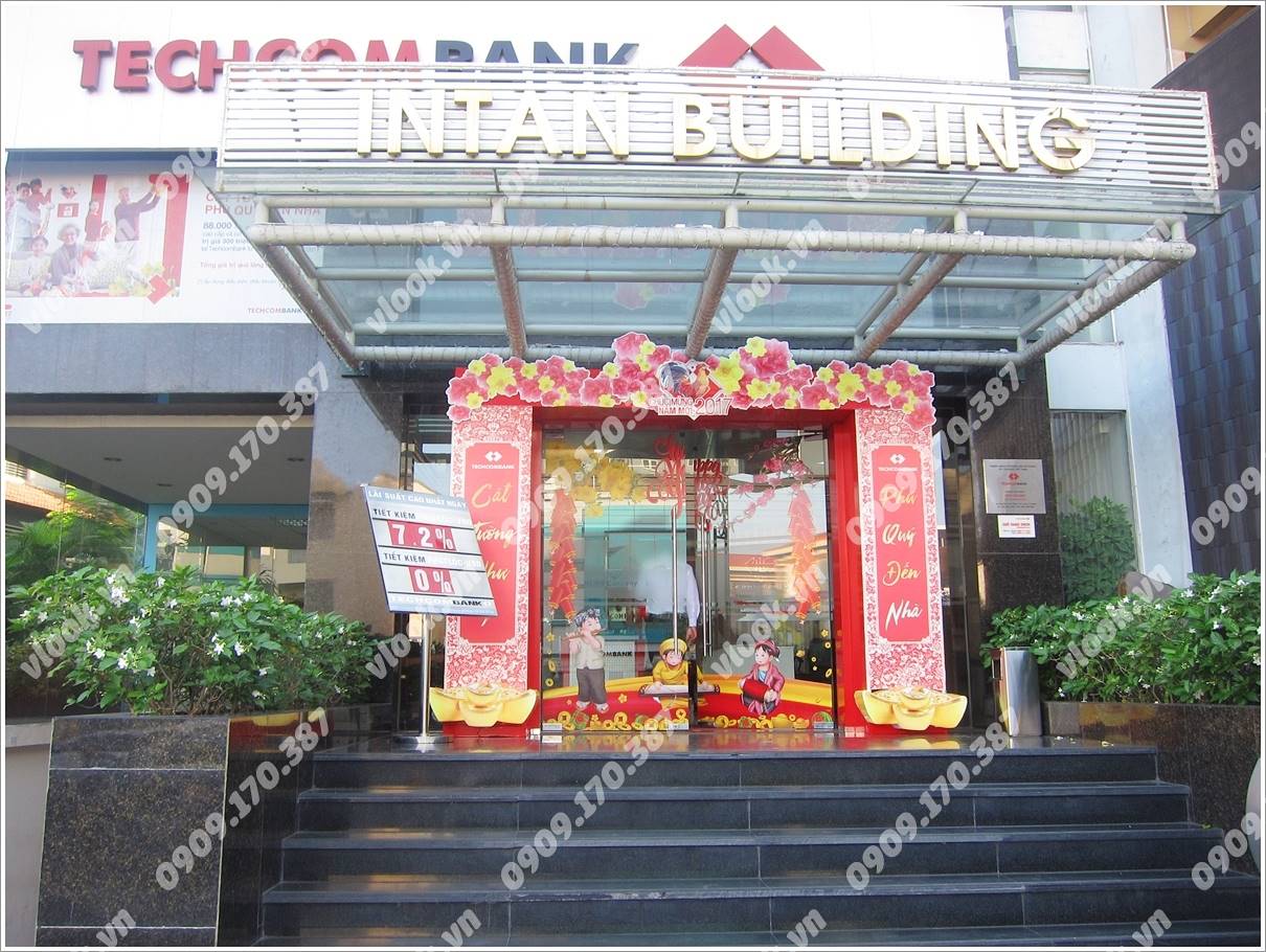 Cao ốc cho thuê văn phòng Intan Building Nguyễn Văn Trỗi Quận Phú Nhuận - vlook.vn