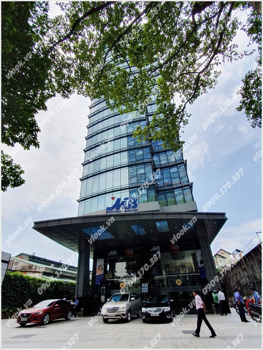 Cao ốc cho thuê văn phòng MB Sunny Tower, Trần Hưng Đạo, Quận 1, TPHCM - vlook.vn