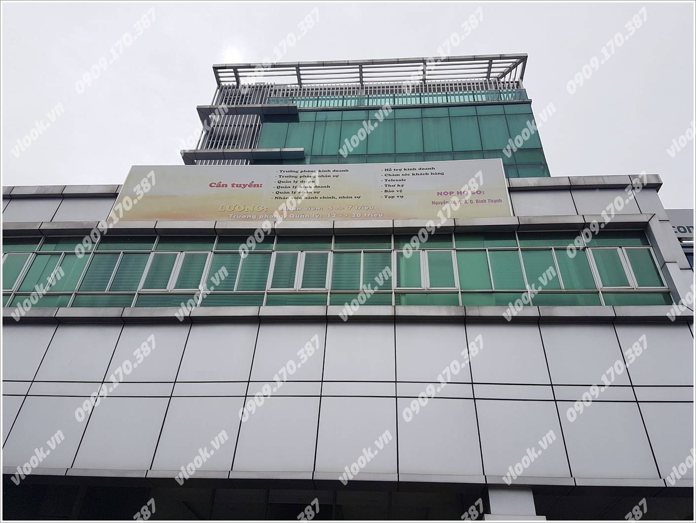Cao ốc cho thuê văn phòng Sun Building, Nguyễn Xí, Quận Bình Thạnh, TPHCM - vlook.vn