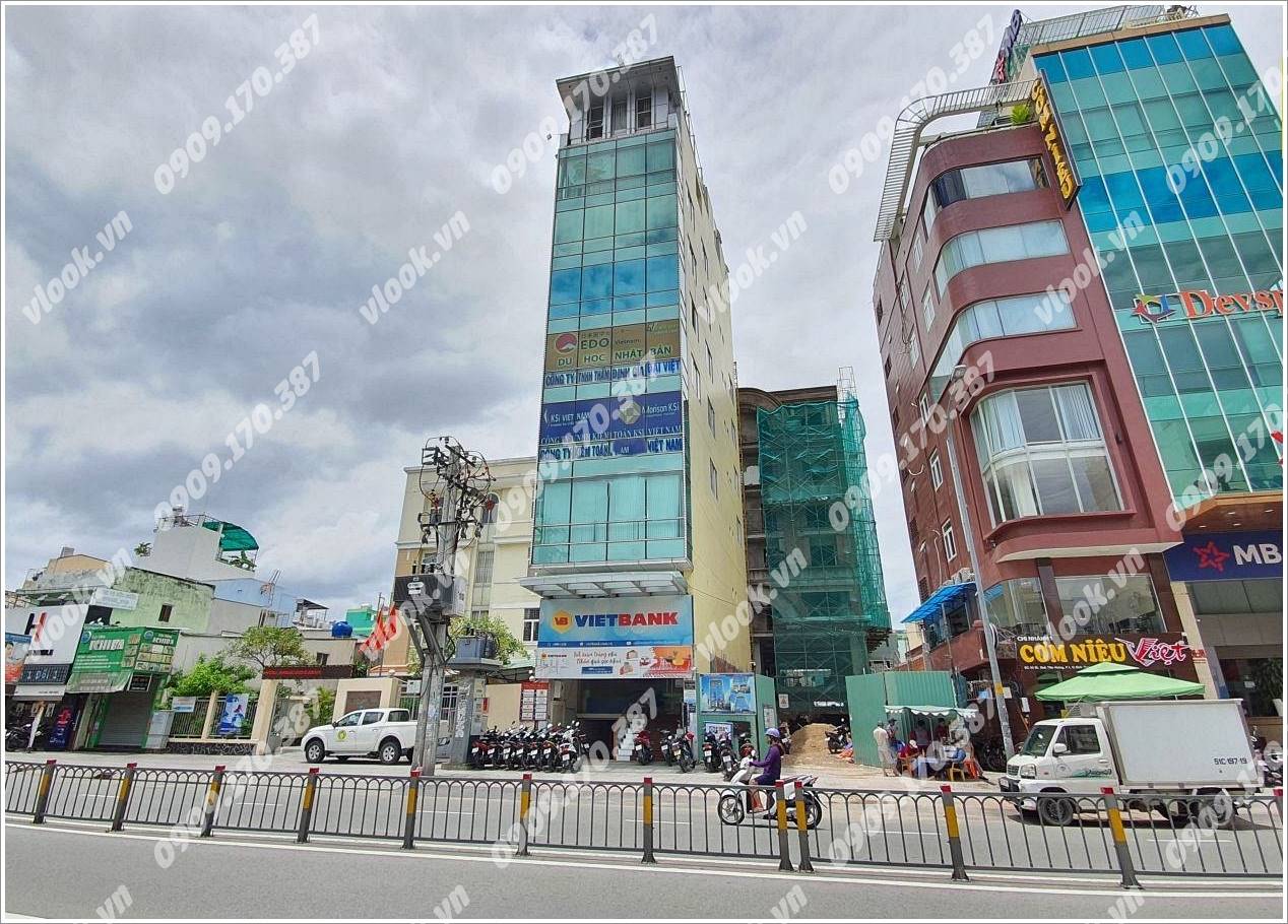 Cao ốc cho thuê văn phòng tòa nhà Đại Việt Building, Đinh Tiên Hoàng, Quận Bình Thạnh, TPHCM - vlook.vn