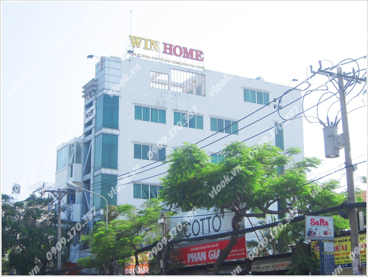Cao ốc văn phòng cho thuê Win Home Building Đinh Bộ Lĩnh Phường 26 Quận Bình Thạnh TP.HCM - vlook.vn